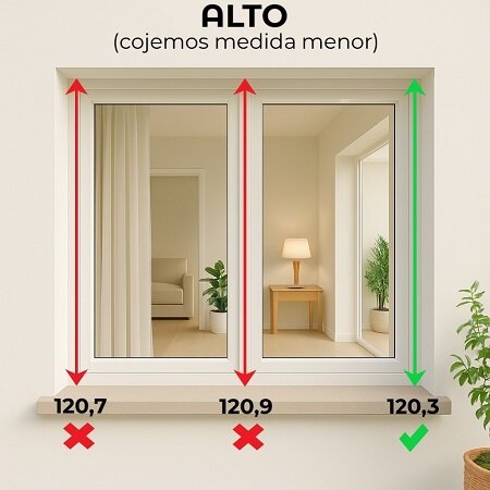 mosquitera enrollable a medida