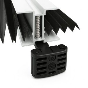 mosquitera plisada lateral para puertas 40mm