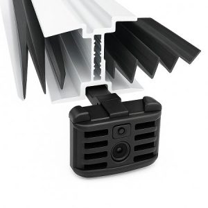 mosquitera plisada lateral plissÉ 40mm 2 hojas