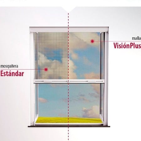 Mosquitera Enrollable Partida tela Gran Visibilidad - Imagen 3
