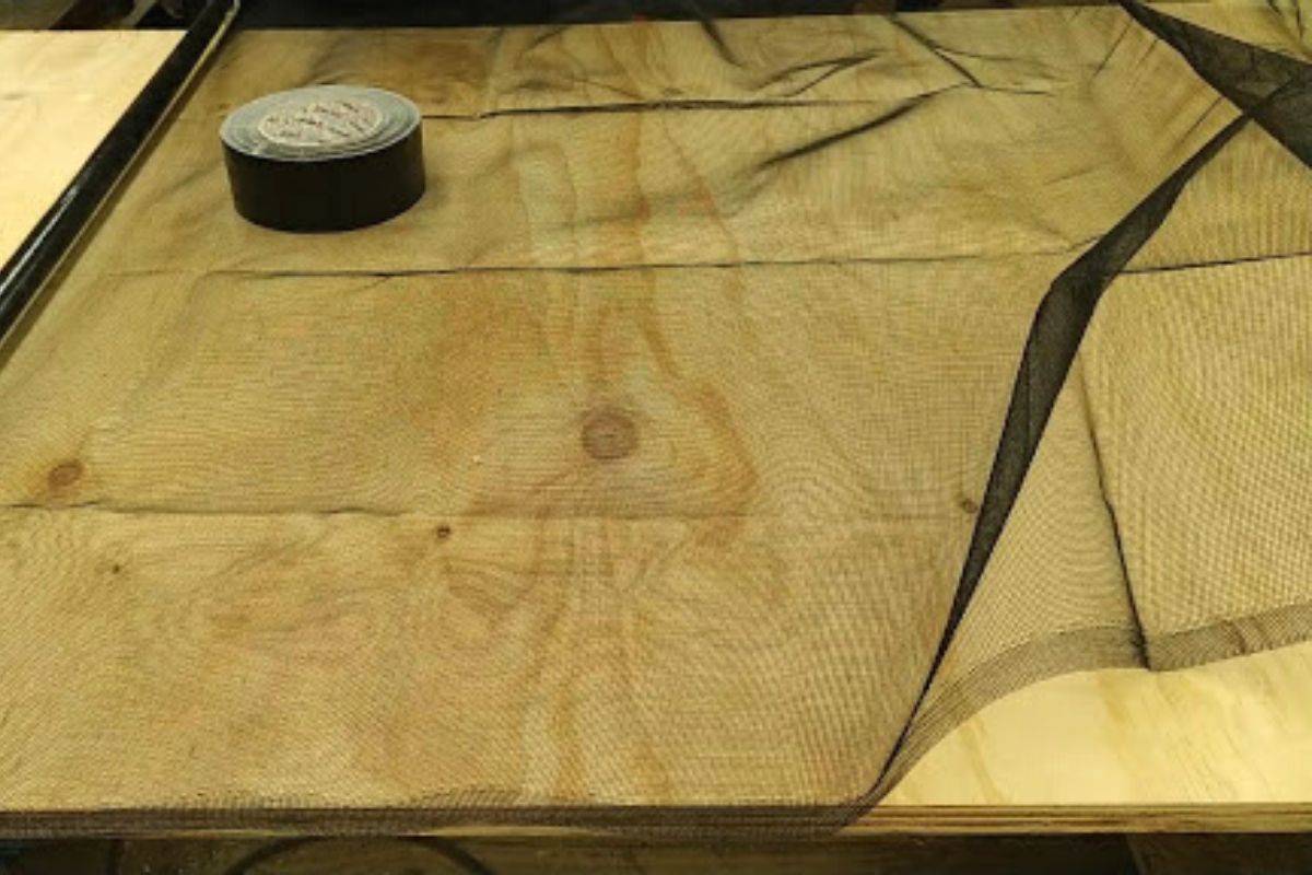 Cambiar la tela mosquitera