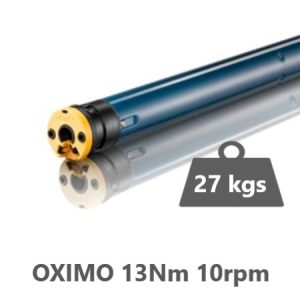 motor via radio somfy oximo 40 io eje 40mm