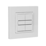 Pulsador interruptor mecánico SOMFY smoove duo