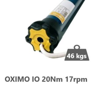 motor vía radio somfy oximo io eje 60 o 50mm