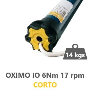 motor vía radio somfy oximo io eje 60 o 50mm