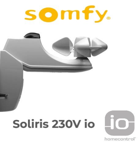 Somfy SOLIRIS io (sensor para viento y sol) - Imagen 2