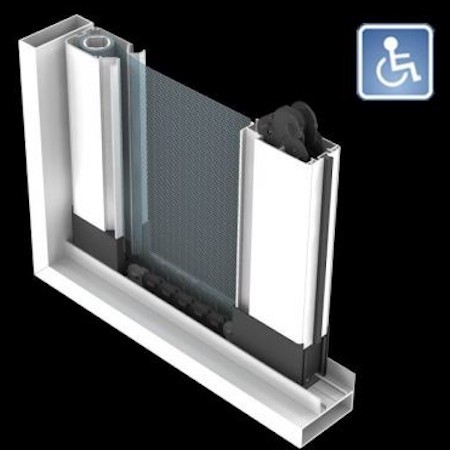 Mosquitera Enrollable Lateral 2 hojas FLEXA (fabricada a medida ancho max. 280) - Imagen 3