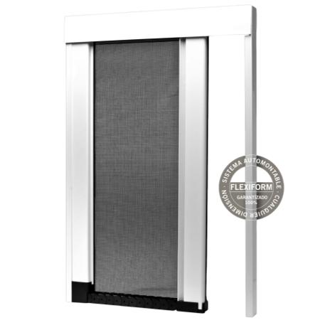 Mosquitera Enrollable Lateral 2 hojas FLEXA (fabricada a medida ancho max. 280) - Imagen 2