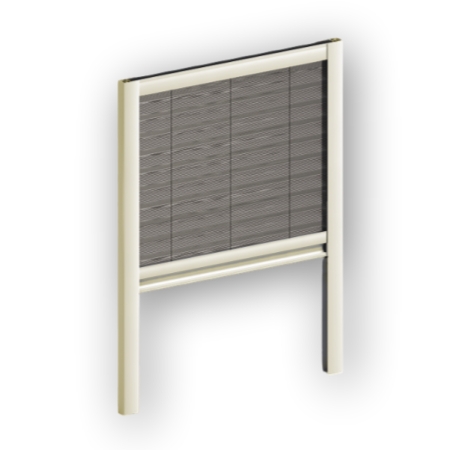 Mosquitera Plisada Vertical GIOCONDA 22mm - Imagen 3