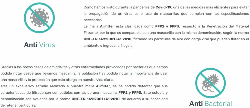 mosquitera enrollable tela antipolen