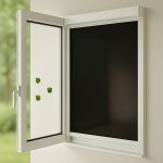 Mosquitera Enrollable tela Antipolen Airfilter