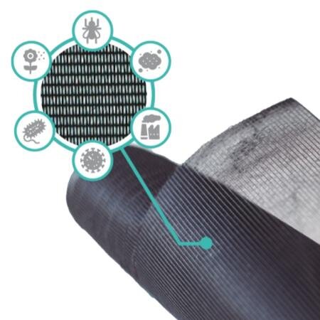 mosquitera enrollable tela antipolen airfilter