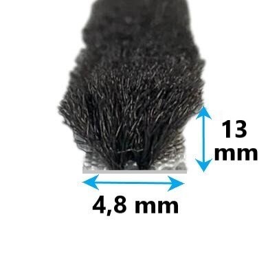 felpudo para terminal mosquitera enrollable 4,8x13mm