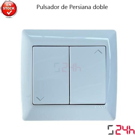 pulsador de persiana doble