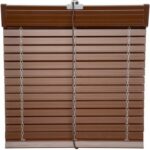 Persiana Alicantina PVC Nogal a medida