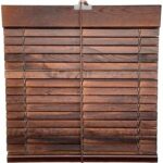 Persiana Alicantina Madera Nogal a medida