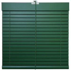 persiana alicantina madera verde a medida