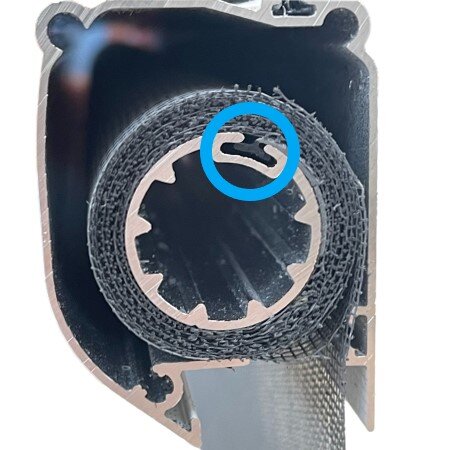 recambio tejido para mosquitera enrollable