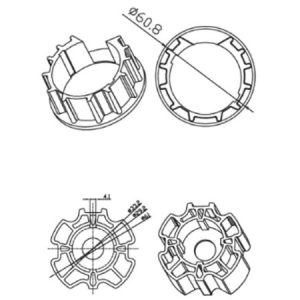 motor mecánico para pulsador came mondrian 5