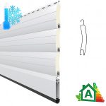 Persiana enrollable de Aluminio Térmico curva 55mm