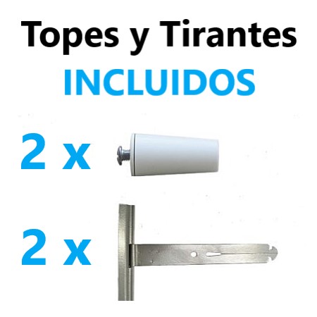 persiana enrollable de aluminio térmico curva 43mm