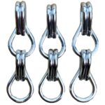 Cortina cadena de Aluminio PLATA fabricada a medida