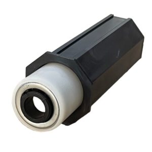 capsula de pvc telescópica con rodamiento para eje 40mm