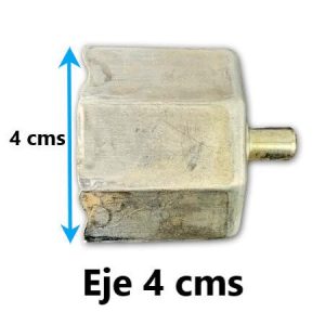capsula metálica para eje octogonal