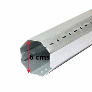 capsula de pvc negra con rodamiento