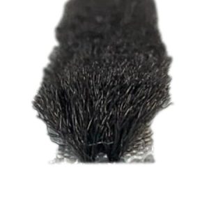 Felpudo para guía de persiana V-25 7 x 6mm