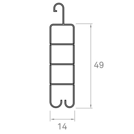 lama persiana de pvc 50mm recta
