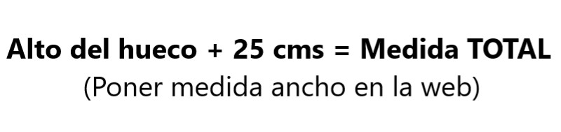 persiana enrollable de aluminio térmico curva 43mm